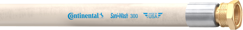 Sani-Wash White 300 PSI WP 3/4"x50' 1/2" NPTxFGHT